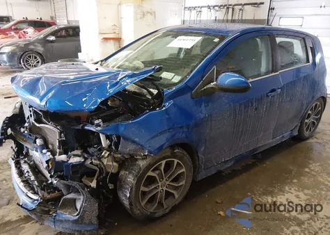 2019 Chevrolet Sonic Lt Auto from USA, damaged, VIN 1G1JD6SB3K4148819